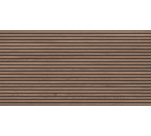 Wood Canarium Wenge Stripes Керамогранит коричневый 60х120 матовый карвинг