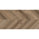 Wood Lux Walnut Chevron M Керамогранит коричневый 60х120 матовый карвинг