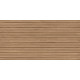 Wood Canarium Almond Stripes Керамогранит тёмно-бежевый 60х120 матовый карвинг