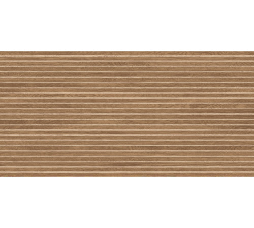Wood Canarium Almond Stripes Керамогранит тёмно-бежевый 60х120 матовый карвинг