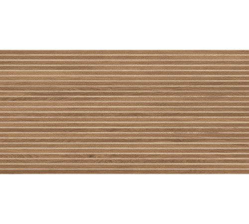 Wood Canarium Almond Stripes Керамогранит тёмно-бежевый 60х120 матовый карвинг