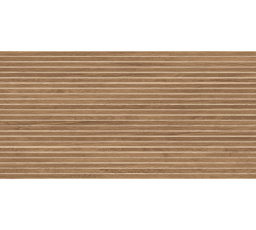 Wood Canarium Almond Stripes Керамогранит тёмно-бежевый 60х120 матовый карвинг