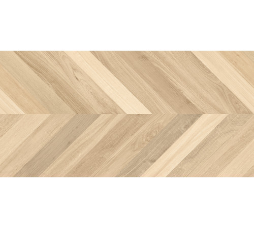 Wood Royal Almond Chevron M Керамогранит бежевый 60х120 матовый карвинг