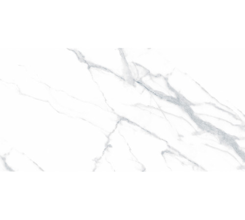 Statuario Justice Grey Керамогранит белый 60х120 Полированный