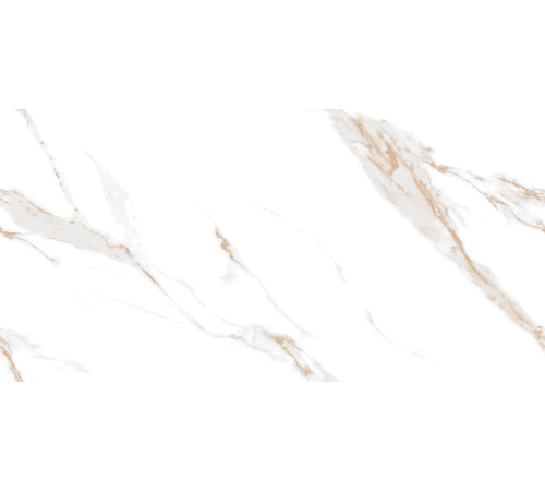 Calacatta Sharp Gold Керамогранит белый 60х120 Полированный