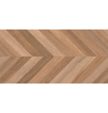 Wood Canarium Chevron M Керамогранит тёмно-бежевый 60х120 матовый карвинг