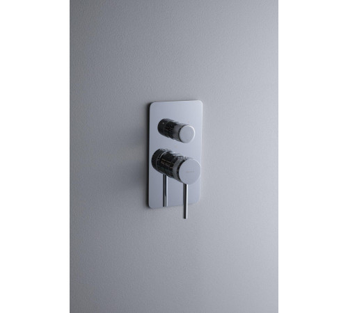 Смеситель для ванны Allen Brau Priority 5.31A11-00 (с внутренней частью, 3 выхода) хром