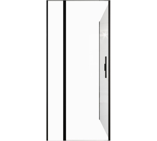 Душевой уголок Allen Brau Priority 90x80 3.31003.BBA + 3.31015.BBA черный браш