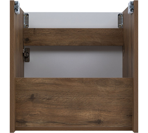 Тумба под раковину Aquanet Оптима 50 дуб рустикальный/белый сатин