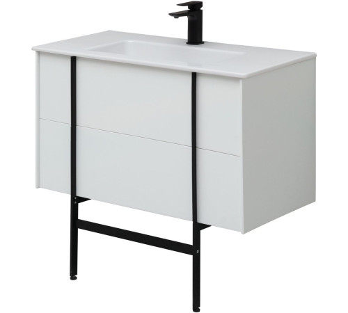 Тумба под раковину Allen Brau Reality 90 1.32006.WM белый матовый