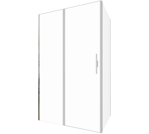 Душевой уголок Allen Brau Priority 120x90 3.31008.BA + 3.31017.BA серебро браш