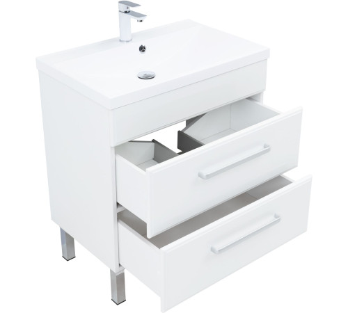 Тумба под раковину Aquanet Лукка 75 белый