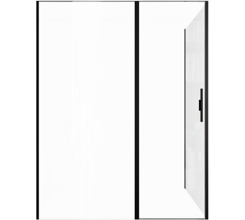 Душевой уголок Allen Brau Priority 160x100 3.31039.BBA + 3.31048.BBA черный браш