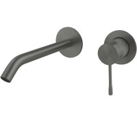 Смеситель для раковины Allen Brau Priority 4.0 5.31C03-MG (с внутренней частью) графит браш