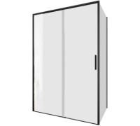 Душевой уголок Aquanet Pleasure Evo 130x80 AE65-130x80-BT профиль черный, прозрачное стекло
