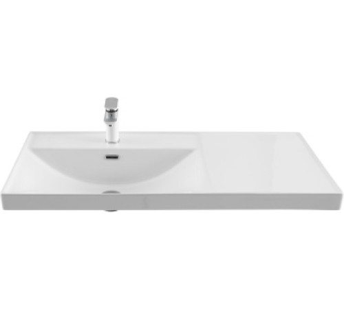 Раковина Aquanet Side 100 левая