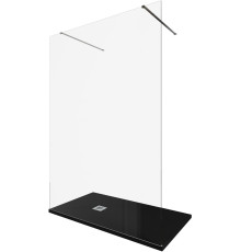 Душевая перегородка Allen Brau Infinity 2 140 3.21049.BA серебро браш