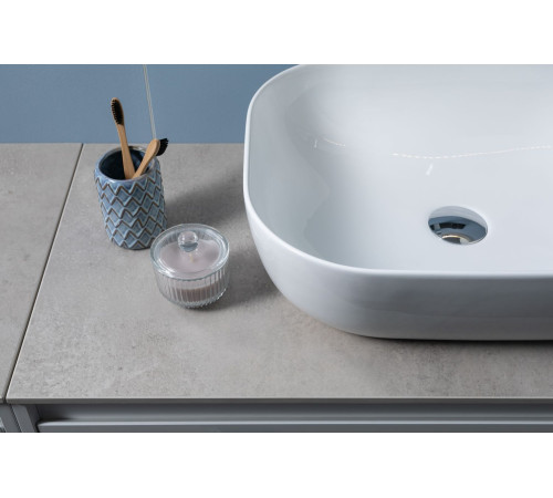 Раковина накладная Aquanet Lake-1