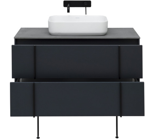 Тумба под раковину Allen Brau Reality 100 1.32007.AM антрацит матовый
