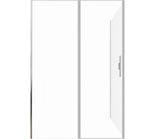 Душевой уголок Allen Brau Priority 140x90 3.31011.BA + 3.31017.BA серебро браш