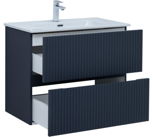 Тумба под раковину Aquanet Джейн 80 маренго