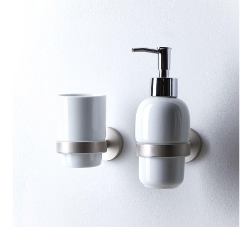 Стакан Allen Brau Priority 6.31002-BN белый/никель браш