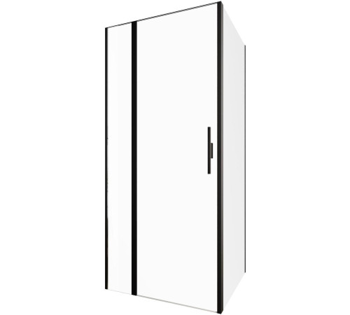 Душевой уголок Allen Brau Priority 90x100 3.31003.BBA + 3.31021.BBA черный браш