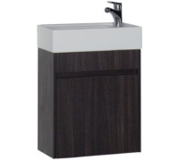 Тумба с раковиной Aquanet Лидс 50 эвкалипт мистери