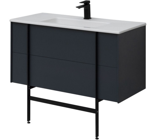 Тумба под раковину Allen Brau Reality 100 1.32007.AM антрацит матовый