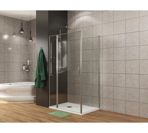 Душевой уголок Allen Brau Priority 120x80 3.31007.00 + 3.31013.00 хром