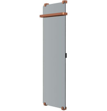 Полотенцесушитель электрический Allen Brau Infinity 140x44 с рейлингом и креплением, медь браш