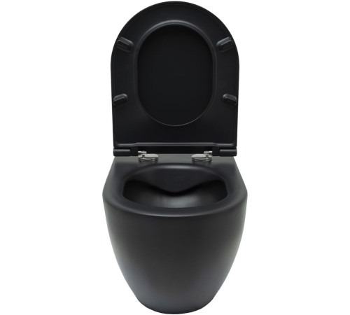 Чаша подвесного унитаза Allen Brau Reality 4.32006.31 черный матовый