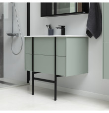 Тумба под раковину Allen Brau Reality 80 1.32005.CGM олива матовый