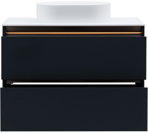 Тумба под раковину Allen Brau Activity 100 1.34014.AM антрацит матовый/олива браш