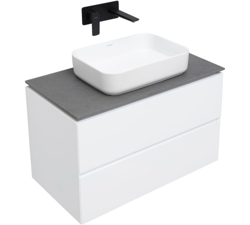 Тумба под раковину Allen Brau Infinity 85 1.21001.WM белый матовый