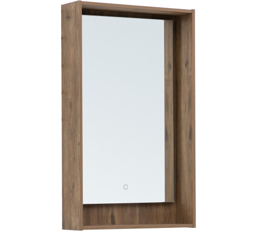 Зеркало Aquanet Милан 50 дуб рустикальный
