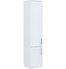 Шкаф-пенал Aquanet Бостон new L 35 белый сатин