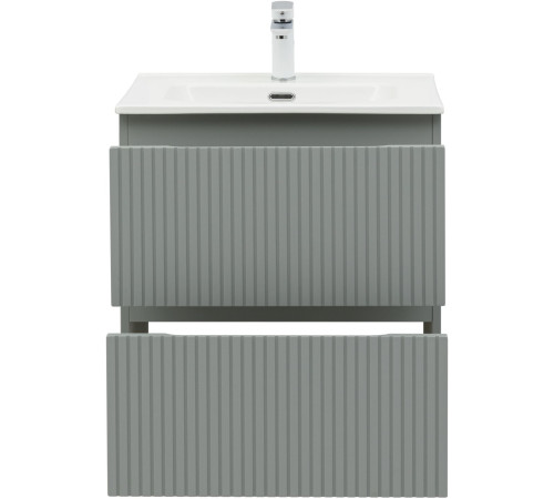 Тумба под раковину Aquanet Джейн (Flat) 60 мисти грин