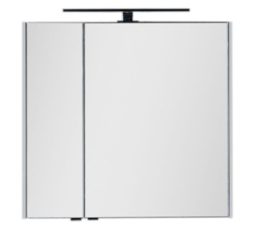 Зеркальный шкаф Aquanet Латина 80 белый