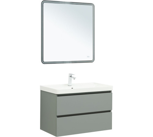 Тумба под раковину Aquanet Вега 2.0 80 мисти грин