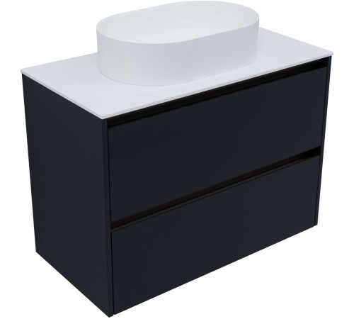 Тумба под раковину Allen Brau Activity 90 1.34013.AM антрацит матовый/олива браш