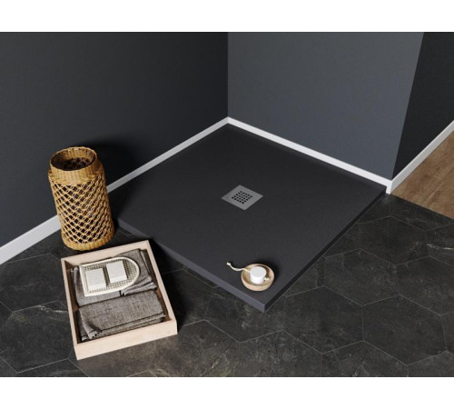 Душевой поддон Aquanet Pleasure 90х90 черный