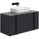 Тумба под раковину Allen Brau Reality 100 1.32007.AM антрацит матовый