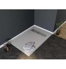 Душевой поддон Aquanet Delight 120х80 серый