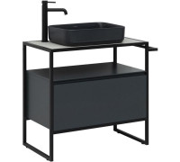 Тумба под раковину Allen Brau Priority 80 1.31002.AM антрацит матовый