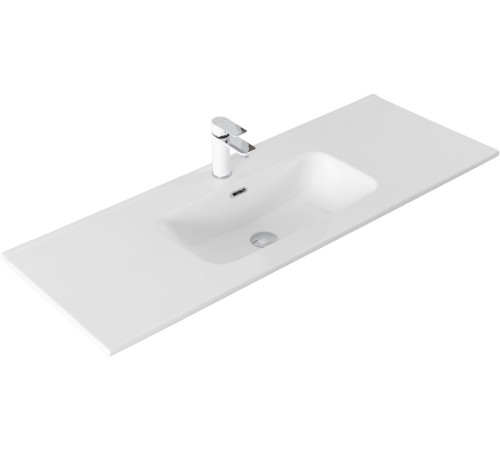 Раковина Aquanet Flat 120 белая матовая