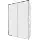 Душевой уголок Aquanet Pleasure Evo 130x100 AE65-130x100-CT профиль хром, прозрачное стекло