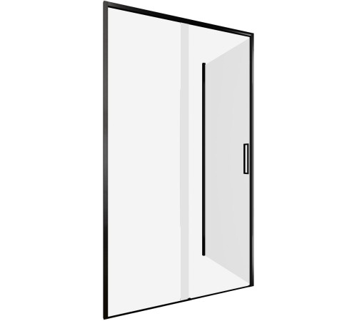 Душевой уголок Aquanet Pleasure Evo 110x90 AE65-110x90-BT профиль черный, прозрачное стекло