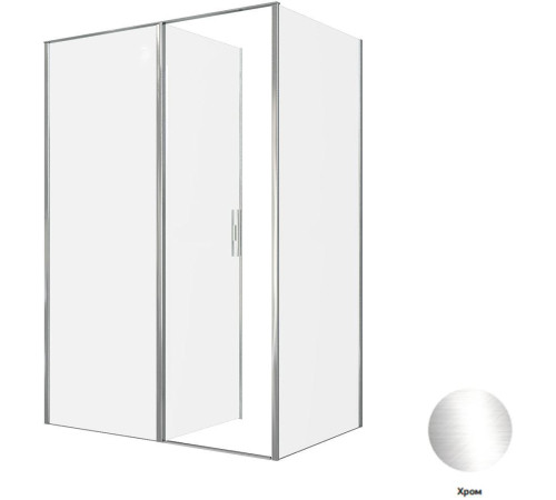 Душевой уголок Allen Brau Priority 140x90 3.31034.00 + 3.31043.00 хром