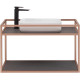 Консоль под раковину Allen Brau Liberty 90 1.33003.60 медь браш